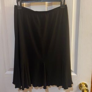 BRIGGS NEW YORK BLACK SKIRT